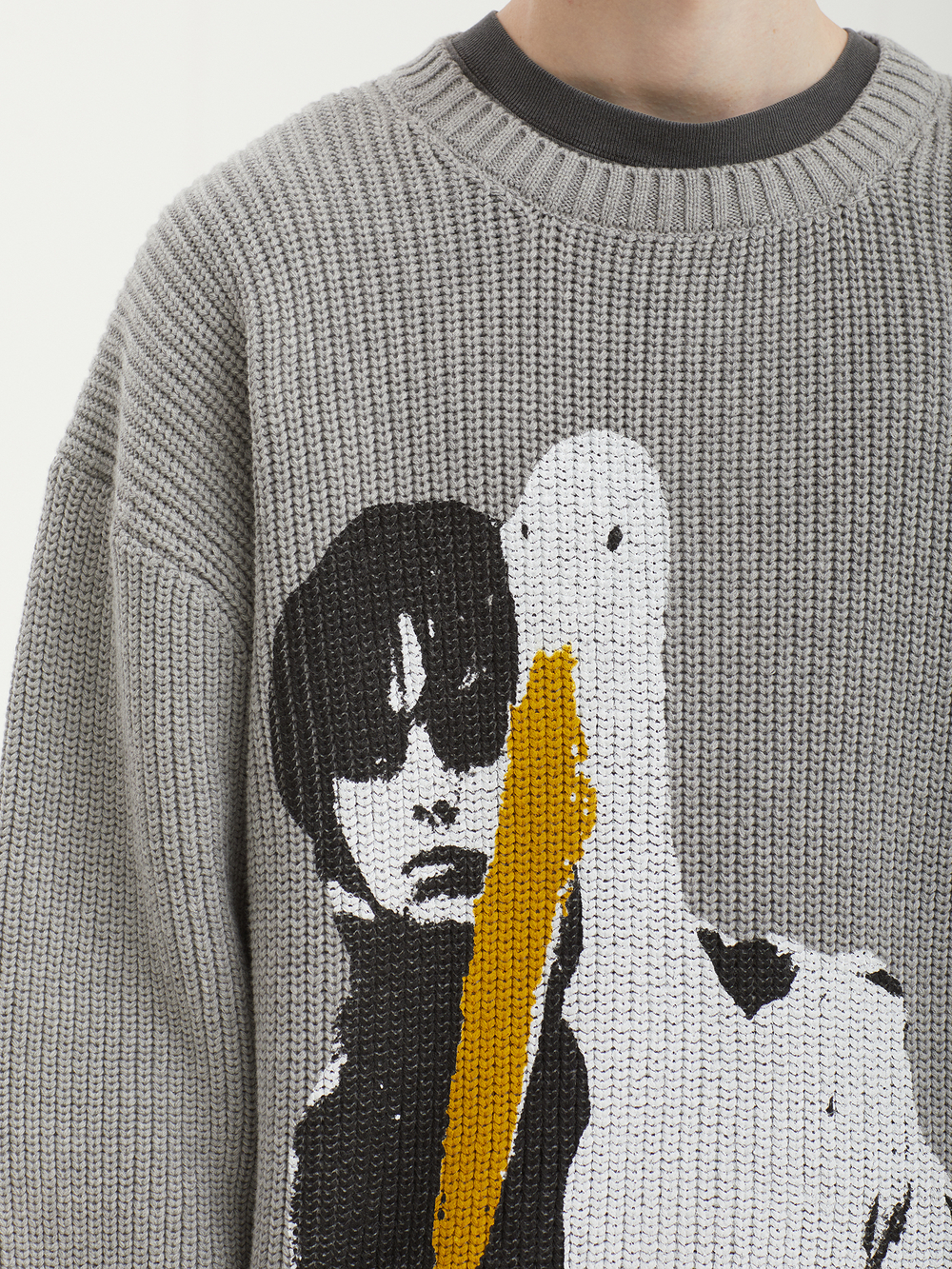 Мужской Свитер (Round-neck) High Lonesome