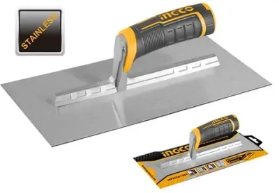 Гладилка штукатурная гладкая 280x130мм INGCO HPT28138S INDUSTRIAL