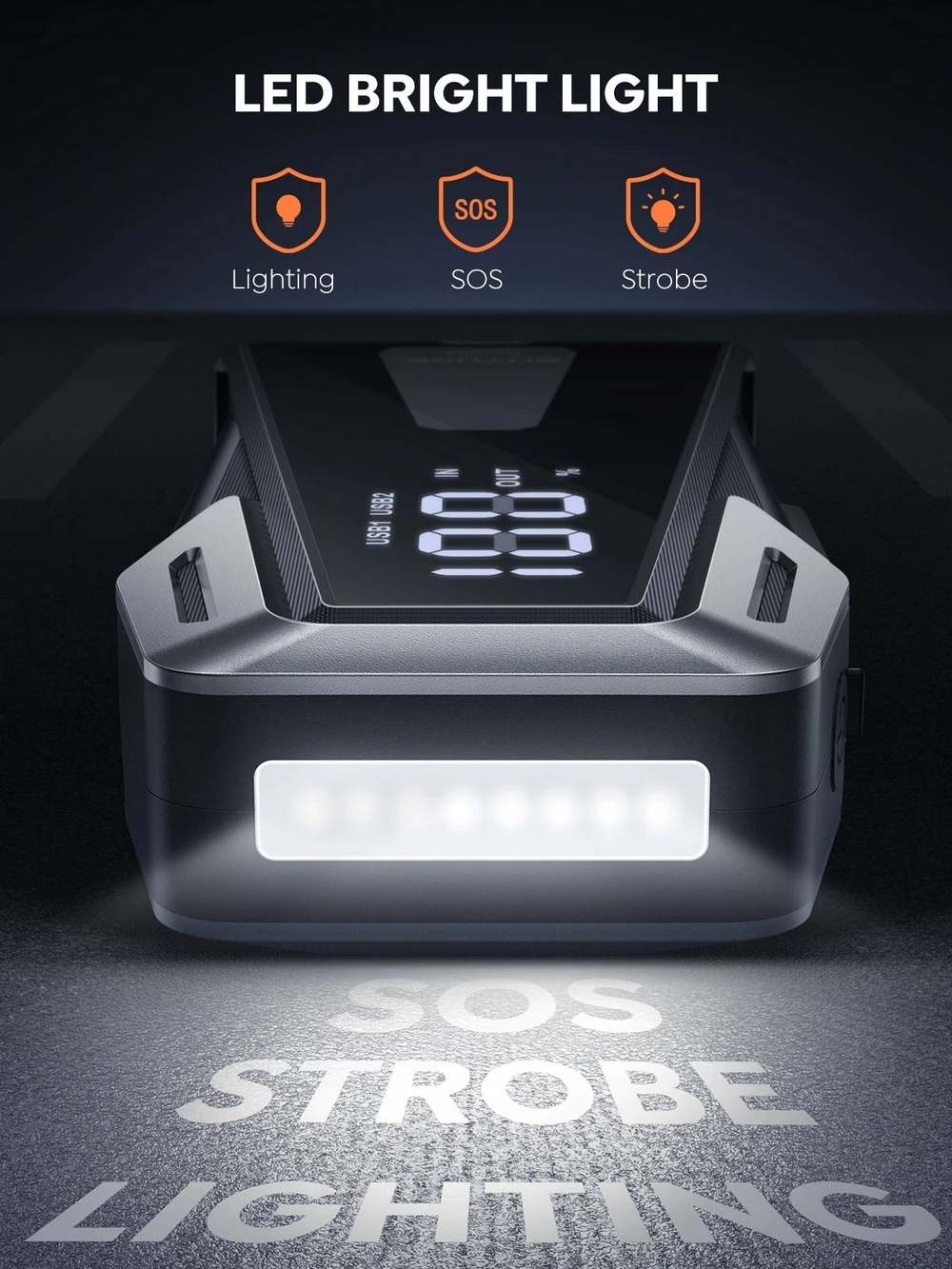 Устройство пусковое портативное бустер 21800mAh 80,66Wh BUTURE BETA02