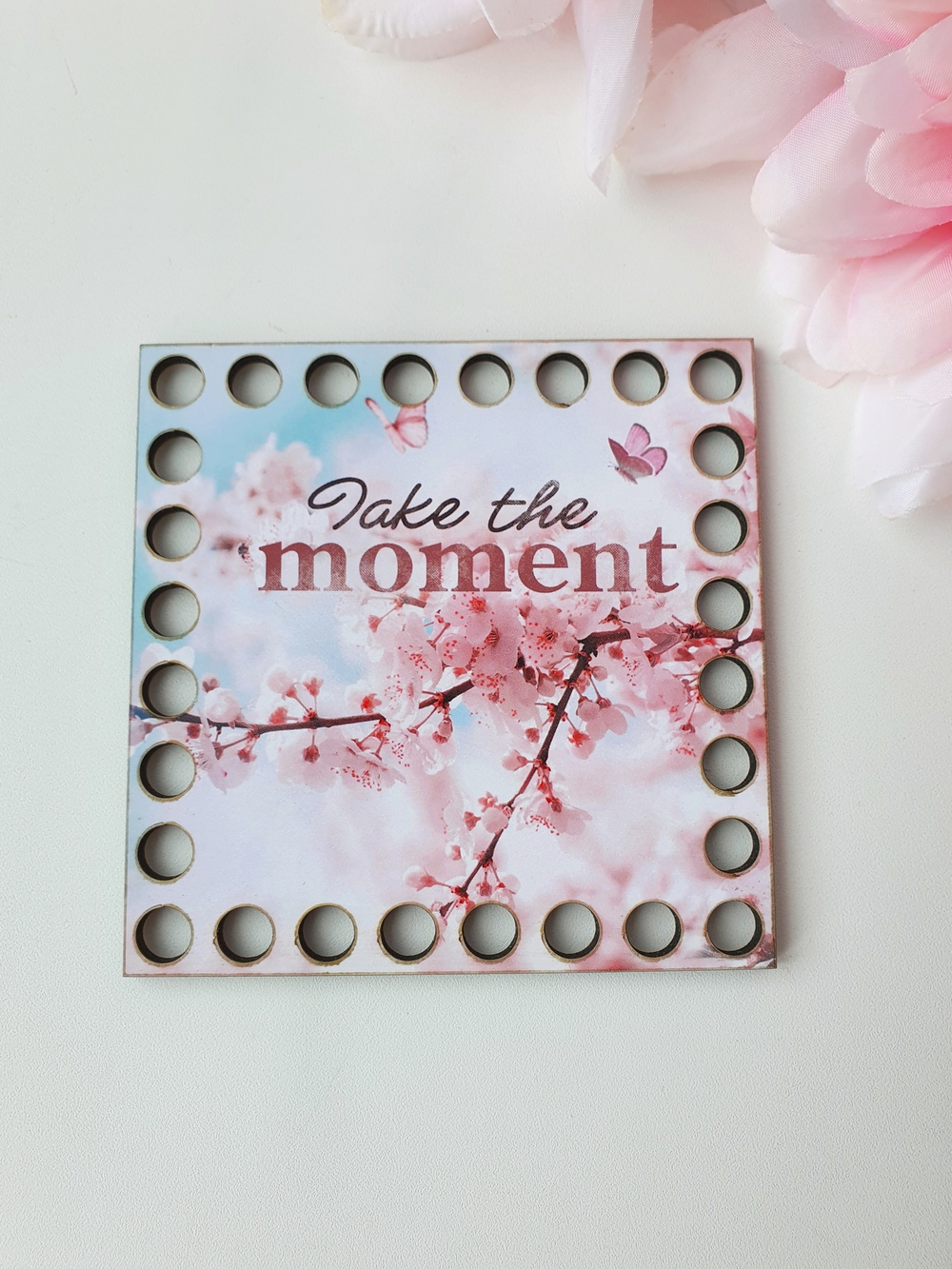 Квадрат 10 см, рисунок Take the moment