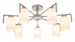 Люстра на штанге Escada Style 1142/7P Silver