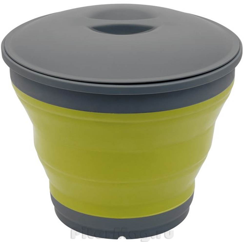 Ведро складное Outwell Collaps Bucket w/lid Green [650224]