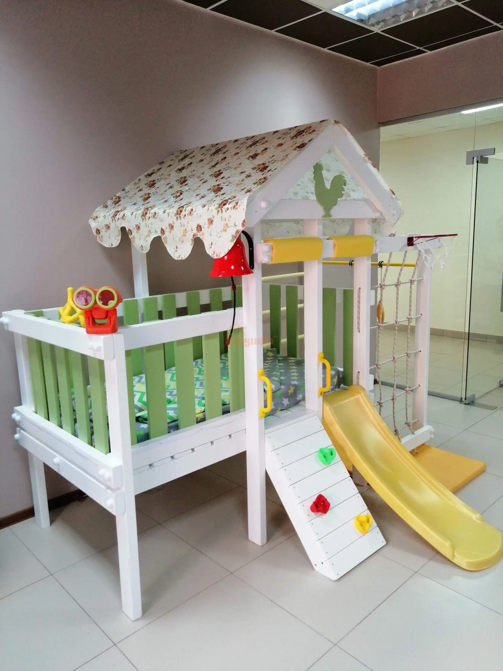Игровой комплекс из дерева"Baby - 3"