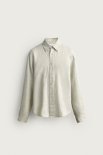 РУБАШКА КЛАССИЧЕСКОГО КРОЯ ИЗ 100% ЛЬНА — ZARA · 3692/308