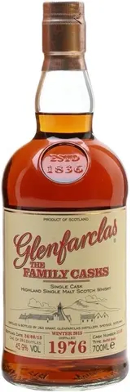 Виски Glenfarclas 1976 Family Casks, 0.7 л