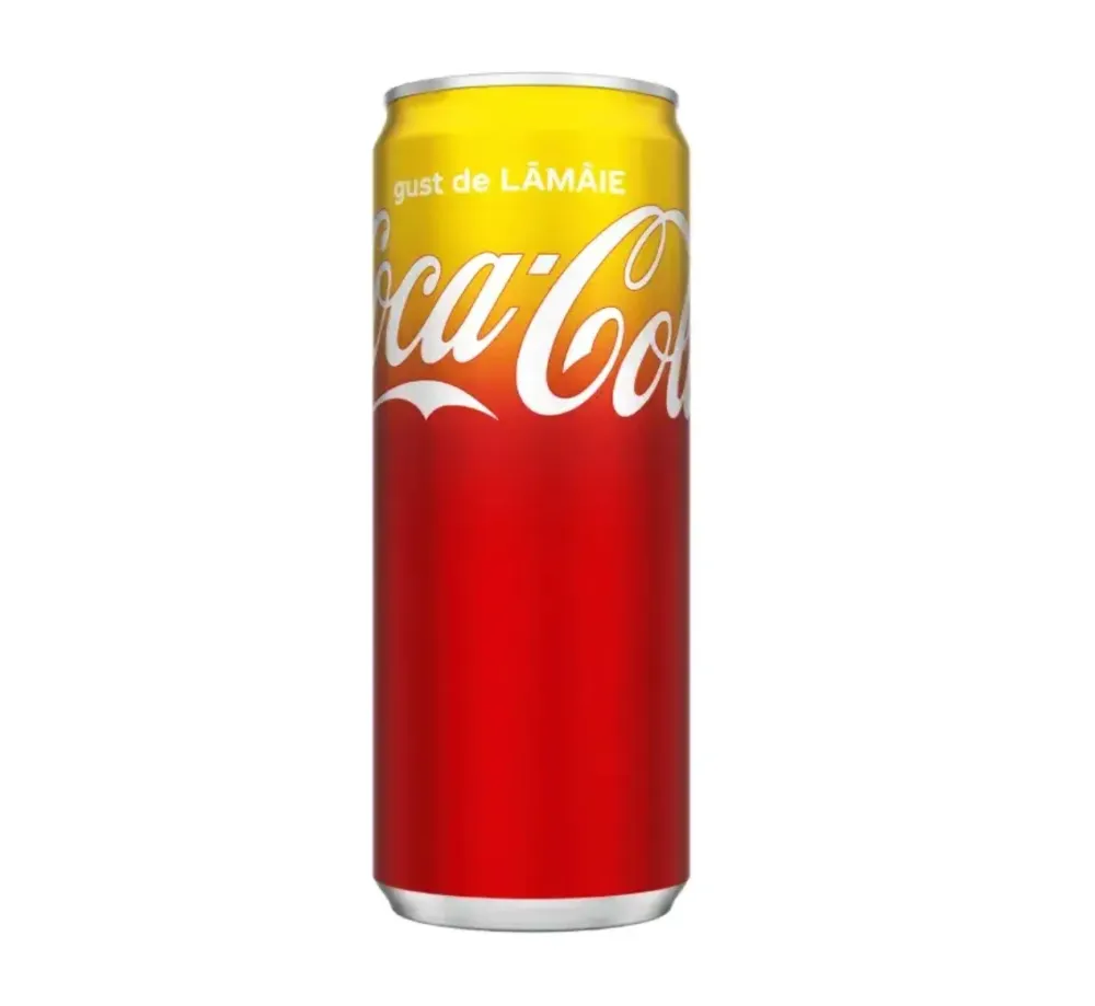 Напиток газированный Coca Cola 330мл Lemon (2