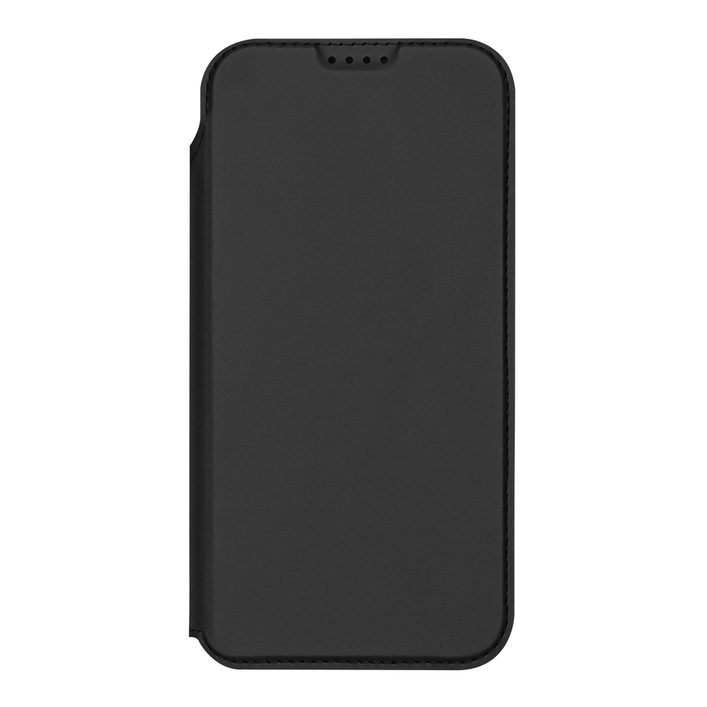 Чехол книжка из черной кожи для iPhone Air, серия Skin Pro Series от Dux Ducis