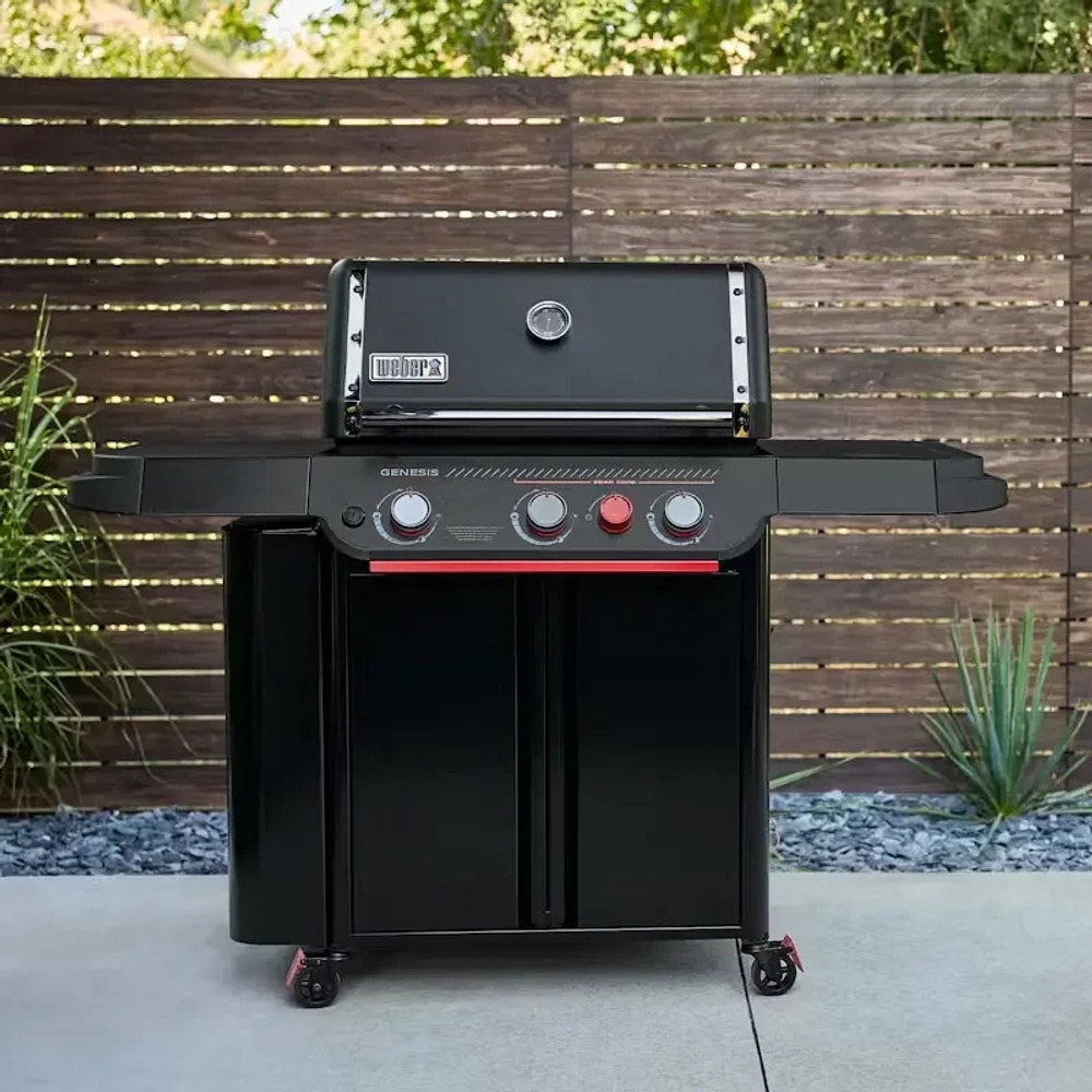 Газовый гриль Weber Genesis E-330WR Stealth Edition