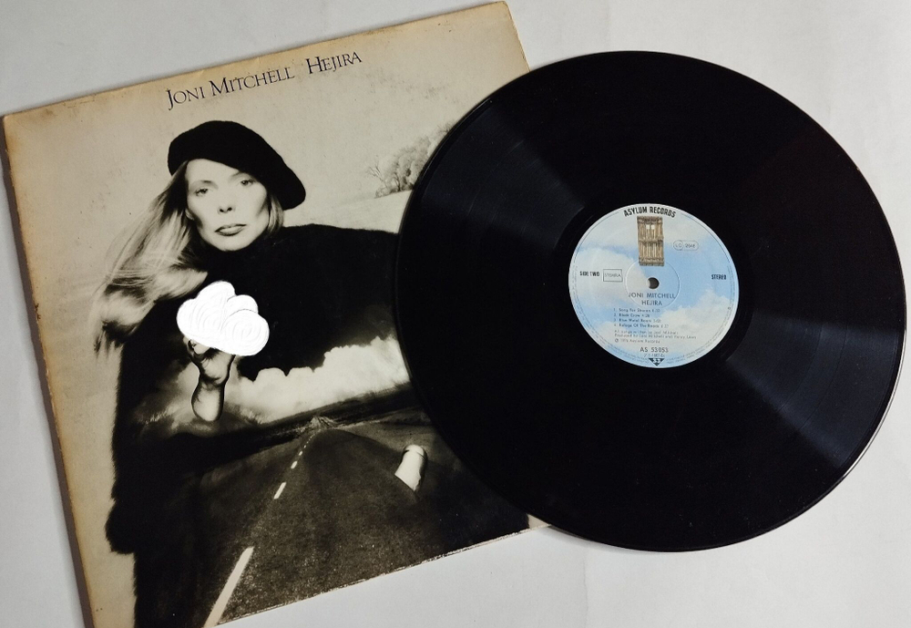 Винтажная виниловая пластинка LP Joni Mitchell Hejira (Germany 1976)