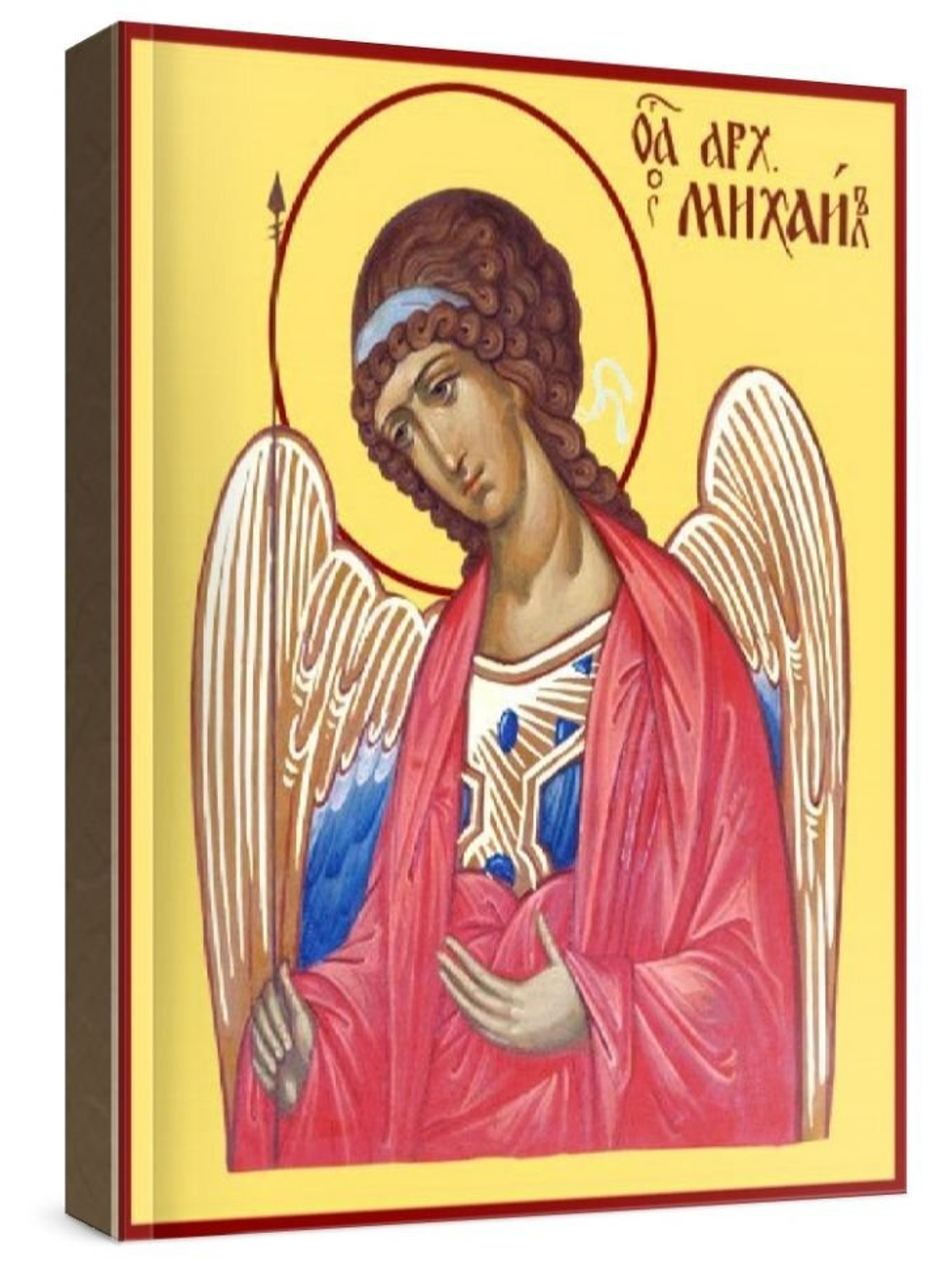 Михаил Архангел (рукописная икона)