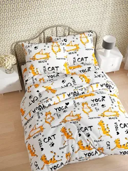 Ткань для пошива "Yogacat" Сказка бязь, длина 8 м., ширина 2,2 м.