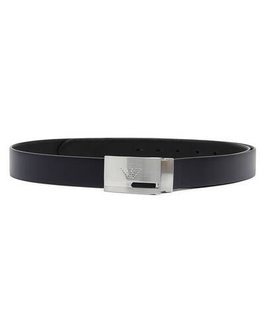 Skórzany двухсторонний ремень Emporio Armani - черный(Y4S498 YLP4E)