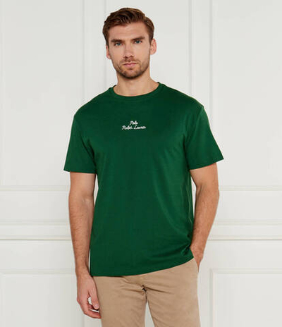 Футболка POLO RALPH LAUREN - темно-зеленый(710936585)