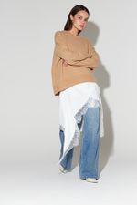 ДЖИНСЫ «PERFECT JEANS Wide» ГОЛУБОЙ