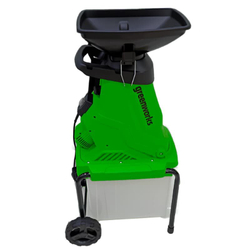 Измельчитель садовый электрический Greenworks GW-2800SD, 220 В, 2800 Вт с контейнером-2208007