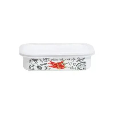 Лоток эмал Chilli 0,8л прям пласт/кр TM Appetite