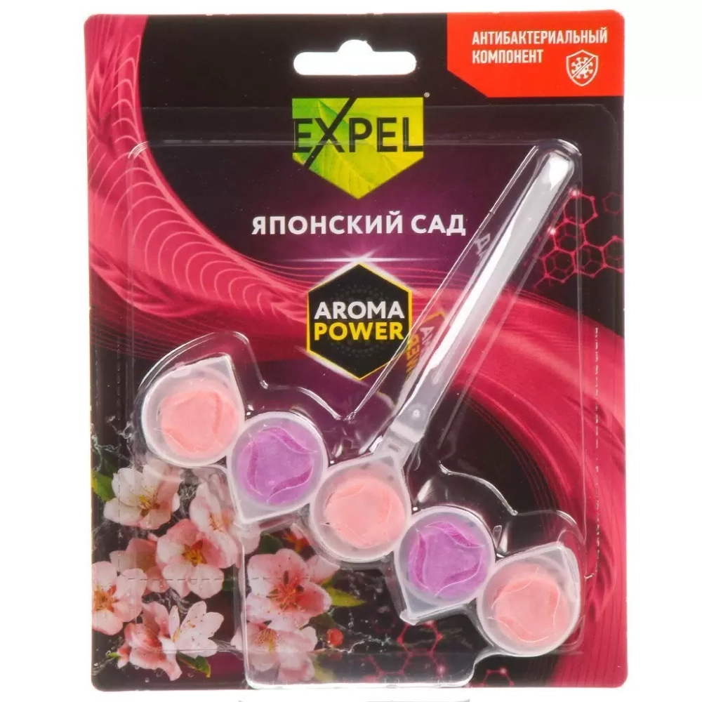 Expel блок для унитаза Японский сад 50г