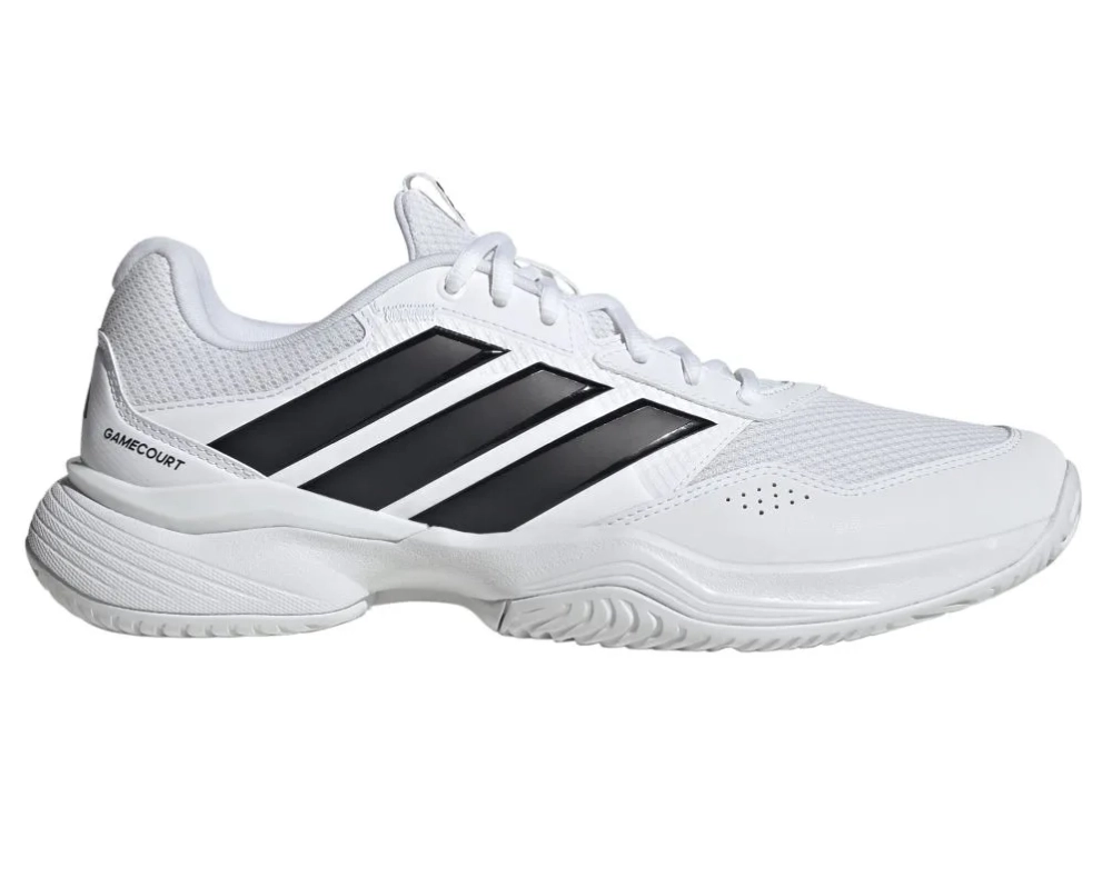 Теннисные кроссовки Adidas GameCourt 3 M - cloud white/core black/core black