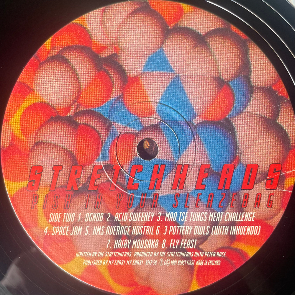 Stretchheads ‎– Pish In Your Sleazebag (Англия 1991г.)