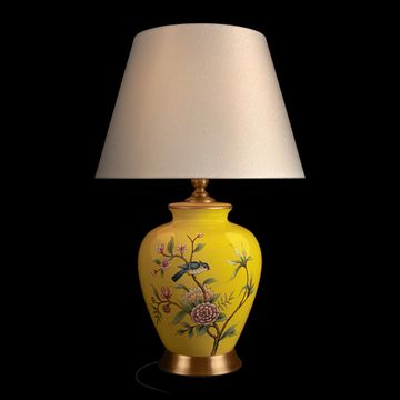 Настольная лампа 1*Е27 10380T/A жёлтый/бронза Dandelion LOFT IT