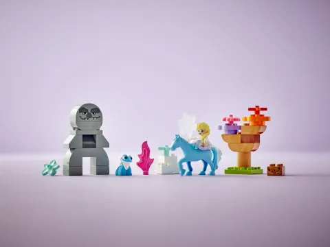 Конструктор LEGO Duplo 10418 Disney Эльза и Бруни в Зачарованном лесу