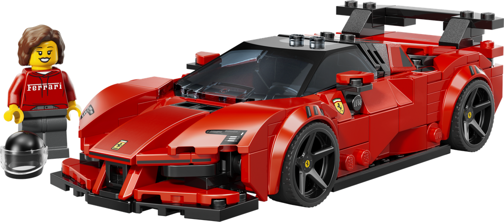 Конструктор Лего Спид Чемпионс Феррари SF90 XX Stradale 77254 | LEGO Speed Champions Ferrari Sports Car  339 деталей 9+