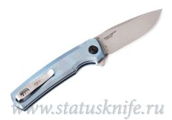 Нож Zero Tolerance 0044BLU S90V Button Lock Flipperфотография - 4