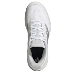 Женские теннисные кроссовки Adidas Avacourt 3 Clay - cloud white/silver metallic/dash grey