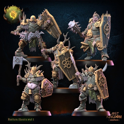Nurgle Warriors / Putrid Blightkings Proxy