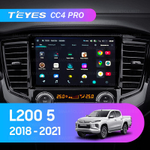 Teyes CC4 Pro 9" для Mitsubishi Pajero Sport, L 200 2018-2021