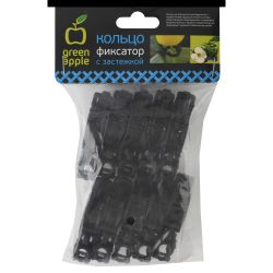 Кольцо фиксатор GREEN APPLE GPCR-1 с застежкой 10 шт для растений | GREEN APPLE