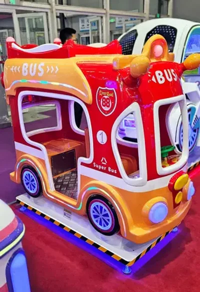 Аттракцион качалка автобус «Happy Bus»