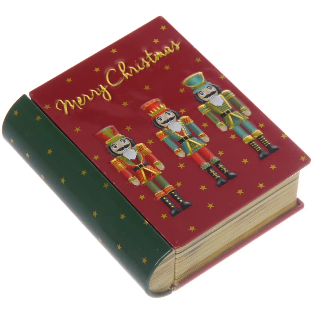 Банка жестяная «Книга» 11,5*10*3,8см Щелкунчик