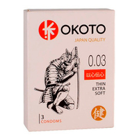 Тонкие презервативы Sitabella Okoto Thin Extra Soft 3шт