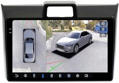 Магнитола для Toyota Corolla Axio 2, Fielder 3 2012-2023 - FarCar BX9-360-9545 монитор 9.5" 2K QLED на Android 13, Быстрая, CarPlay, 4G SIM-слот, 4 камеры в комплекте
