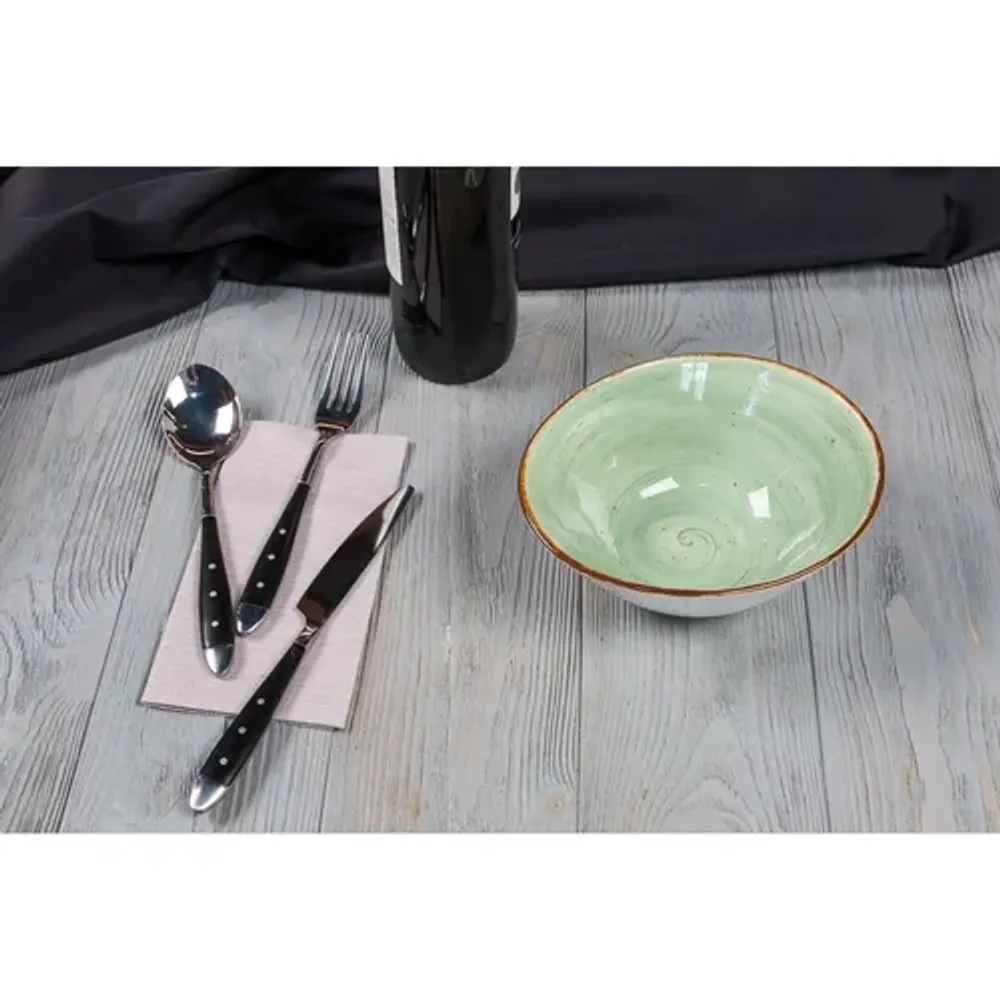 Салатник 700 мл 18,5*15,5 см h7,5 см Blue Lake Fusion P.L. Proff Cuisine [4]