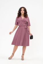 Платье Таис (44-54) Serenada брусничный (Акция)