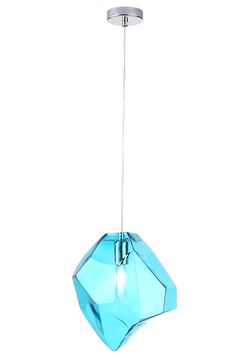 Подвесной светильник Е14 Nuestro SP1 Chrome/Blue хром/голубой Crystal Lux