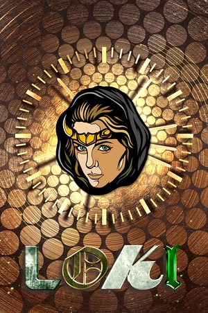 Металлический пин «Loki: Sylvie»