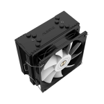 Кулер для CPU Alseye N120, 1х120мм, 4-pin, Al+Cu, черный-белый/ARGB, 800-1800rpm, 73.9CFM, 33.2дБ, 4-PIPE(прямой контакт), TDP 180Вт, INTEL 1700/1200/115x/1366, AMD AM5/AM4/AM3 (AS.01.05.0012)