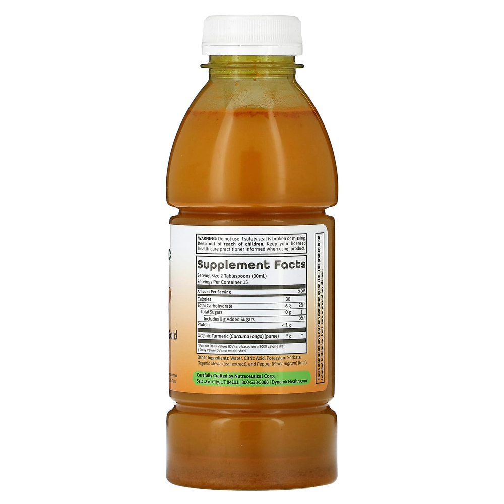 Dynamic Health, Turmeric Gold, куркума, 473 мл (16 жидк. унций)