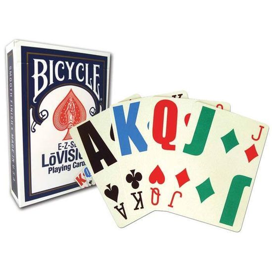Карты "Bicycle Lovision red/blue"