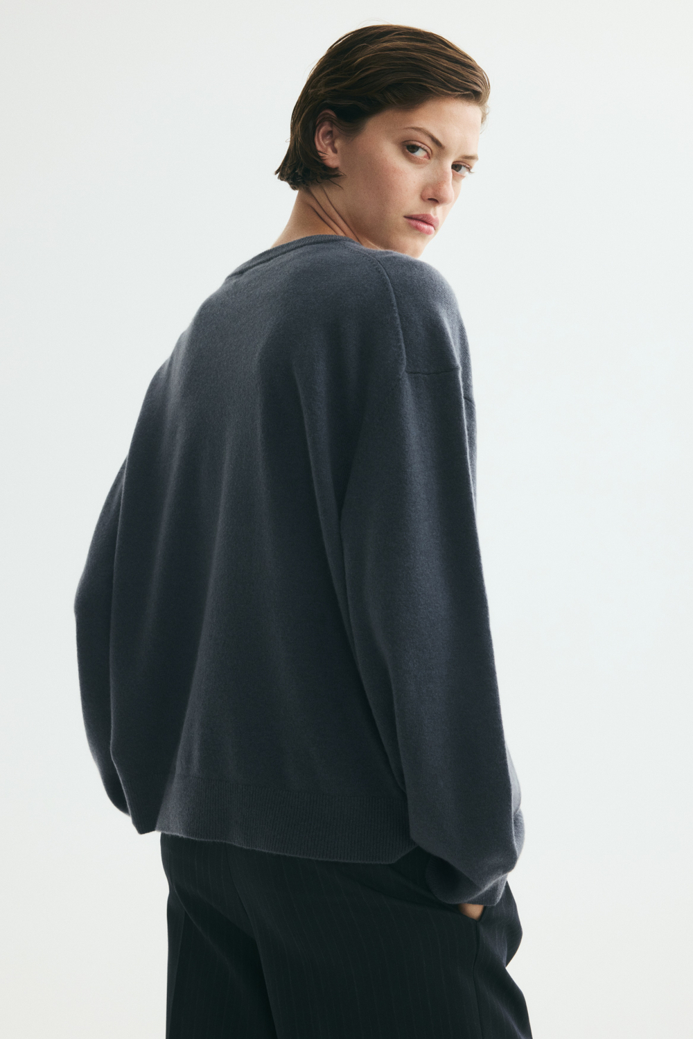 Тонкий кашемировый джемпер - H&M