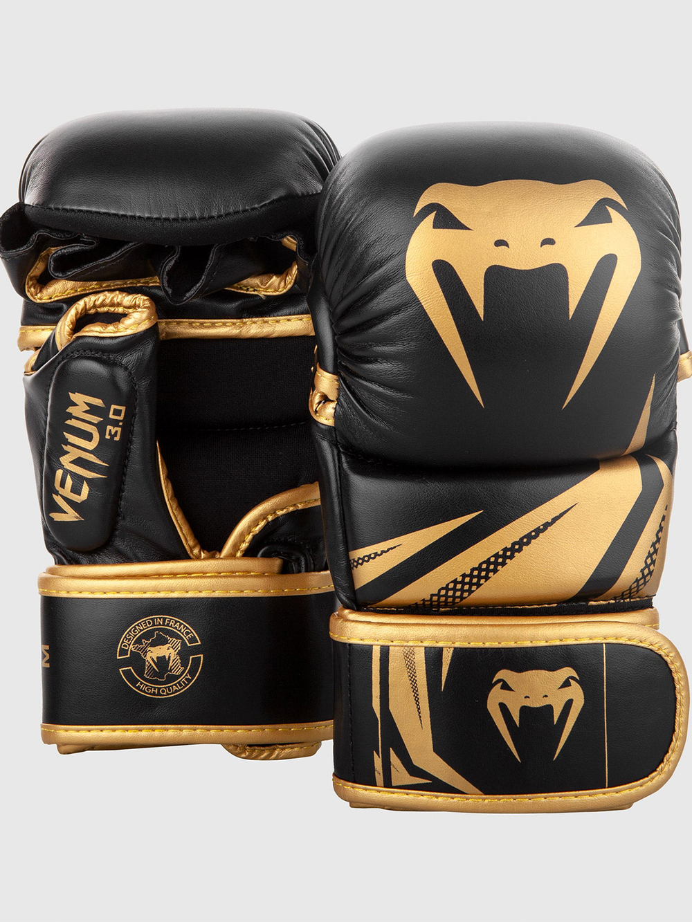 Перчатки ММА Venum Challenger 3.0 Black/Gold