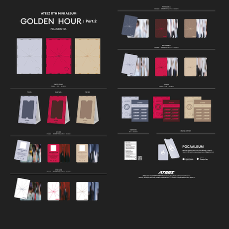 Альбом ATEEZ – "GOLDEN HOUR : Part.2" POCA ver.