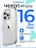 Чехол накладка iPhone 16 Pro Max 6.9" Gurdini Alba Series Protective Clear