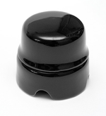 Распаячная коробка Черная Salvador D60 BOX1BL / Ø 60 мм