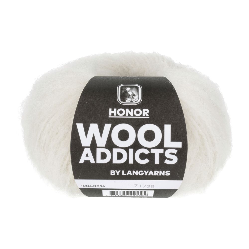 Пряжа Lang Yarns (Ланг Ярнс) Honor / уп.10 мот. по 50 г, 100 м, 12001 Пряжа Lang Yarns (Ланг Ярнс) Honor / уп.10 мот. по 50 г, 100 м, 12001