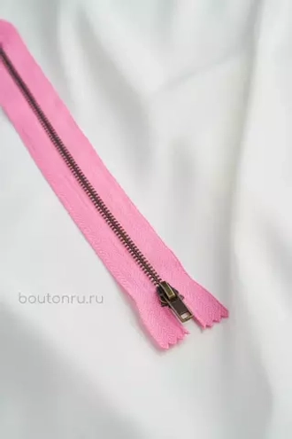 Молния бронзовая розовая