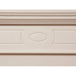 Каминокомплект: Очаг Electrolux EFP/P-3020LS N, портал Bianco 30 шпон белёный дуб
